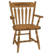 Colonial Arrow Chair - Image 2