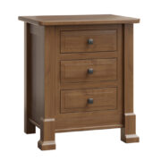 Mackenzie 3 Drawer Nightstand