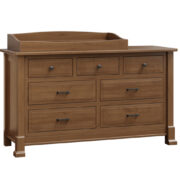 Mackenzie 7 Drawer Dresser With Changing Box Top Option