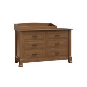 Mackenzie 6 Drawer Dresser With Changing Box Top Option