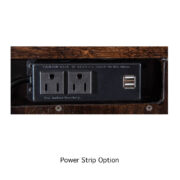 Atlantic 2 Drawer Nightstand - Image 3