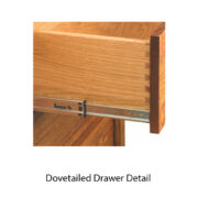 Ridgecrest Flush Mission Gentleman's Chest - Image 2