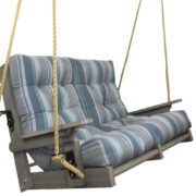 High Back Siesta Loveseat Rope Swing
