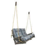 High Back Siesta Loveseat Rope Swing - Image 3