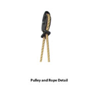 High Back Siesta Loveseat Rope Swing - Image 2