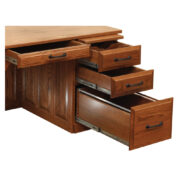 42" Traditional Rolltop Desk - Image 2