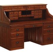 68" Traditional Rolltop Desk