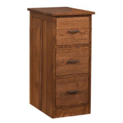 Mission 3 Drawer Vertical File Cabinet