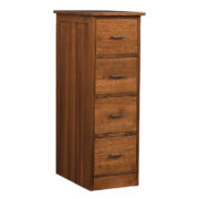 Mission 4 Drawer Vertical File Cabinet