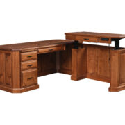 Fifth Avenue L Desk with Adjustable Return