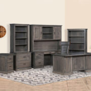 Urban 62" Flat Top With Hutch - Image 3