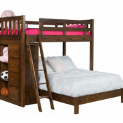 Sedona Twin x Twin Bunkbed With Bookcase