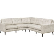 Serene 5 Seat Sectional Flat Arm