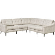 Serene 5 Seat Sectional Tear Drop Arm