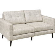 Serene Love Seat Flat Arm