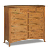Carlisle 11 Drawer Double Chest