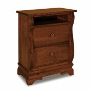 Chippewa Sleigh 2 Drawer Nightstand - 25¼"W