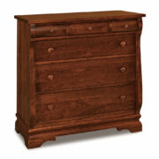 Chippewa Sleigh 6 Drawer Child's Chest