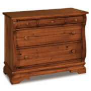 Chippewa Sleigh 5 Drawer Child's Chest