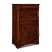 Chippewa Sleigh 5 Drawer Chest