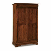 Chippewa Sleigh Wardrobe Armoire - 43"W