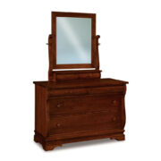 Chippewa Sleigh 4 Drawer Dresser - 49"W