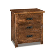 Dumont 3 Drawer Nightstand