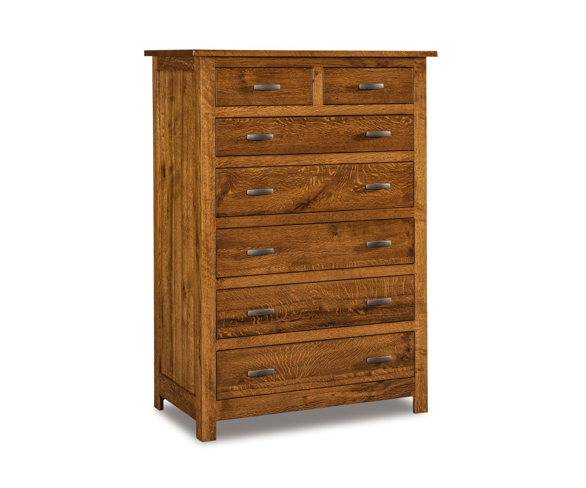 Flush Mission 7 Drawer Chest 1 Flush Mission 7 Drawer Chest
