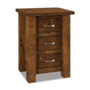 Heidi 3 Drawer Nightstand