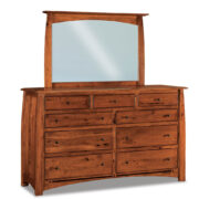 Boulder Creek 9 Drawer Dresser - 44¼"H