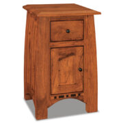 Boulder Creek 1 Drawer 1 Door Nightstand