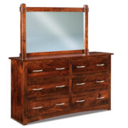 Denver 6 Drawer Dresser - 38¼"H