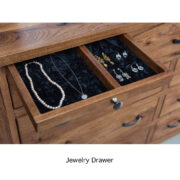 Flush Mission 9 Drawer Dresser With Jewelry Drawers - Image 2