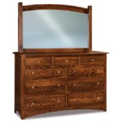 Finland 9 Drawer Mule Dresser