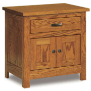 Flush Mission 1 Drawer 2 Door Nightstand