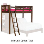 Sedona Twin x Twin Bunkbed With Bookcase - Image 3