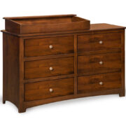 Monterey 6 Drawer Dresser With Changing Box Top Option