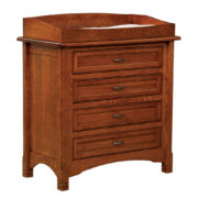 West Lake 4 Drawer Dresser With Changing Box Top Option