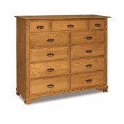 Heritage 11 Drawer Double Chest