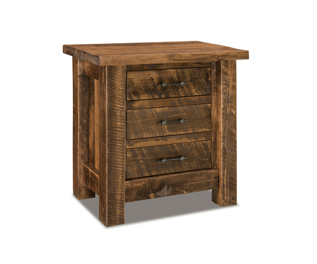 Houston 3 Drawer Nightstand 1 Houston 3 Drawer Nightstand