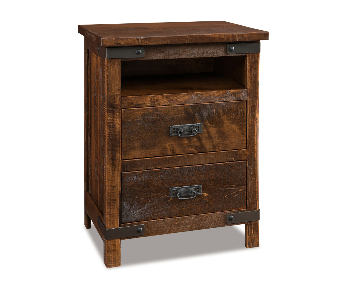 Ironwood 2 Drawer Nightstand 1 Ironwood 2 Drawer Nightstand