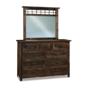 Ironwood 9 Drawer Dresser - 42¾"H