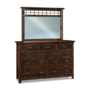 Ironwood 9 Drawer Dresser