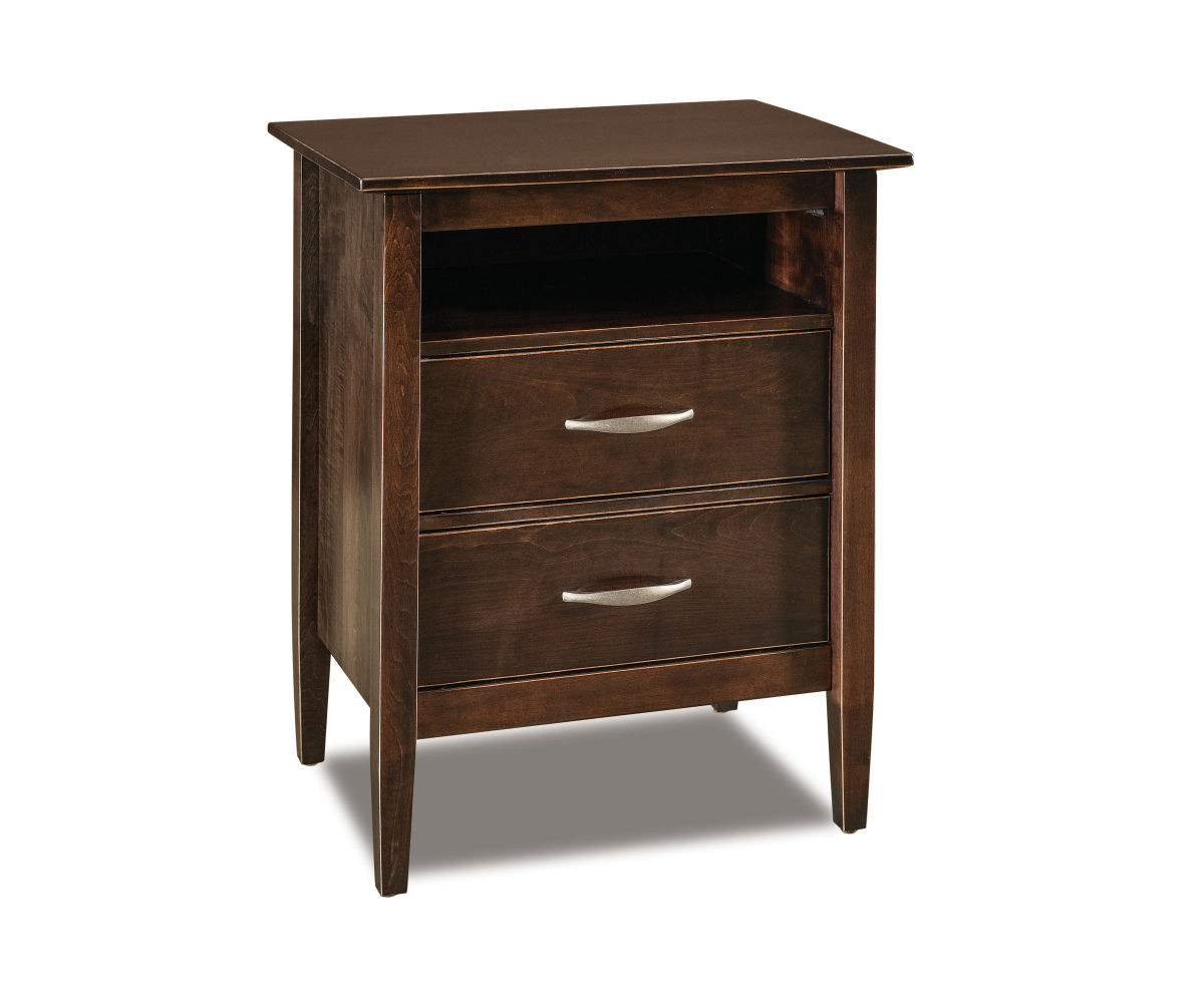 Imperial 2 Drawer Open Nightstand 1 Imperial 2 Drawer Open Nightstand