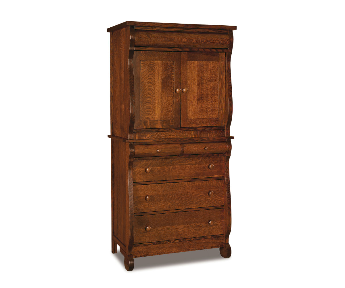 Old Classic Sleigh Armoire 1 Old Classic Sleigh Armoire