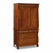 Old Classic Sleigh Armoire