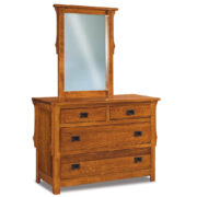 Stick Mission 4 Drawer Dresser