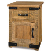 Orewood 1 Drawer 1 Door Nightstand