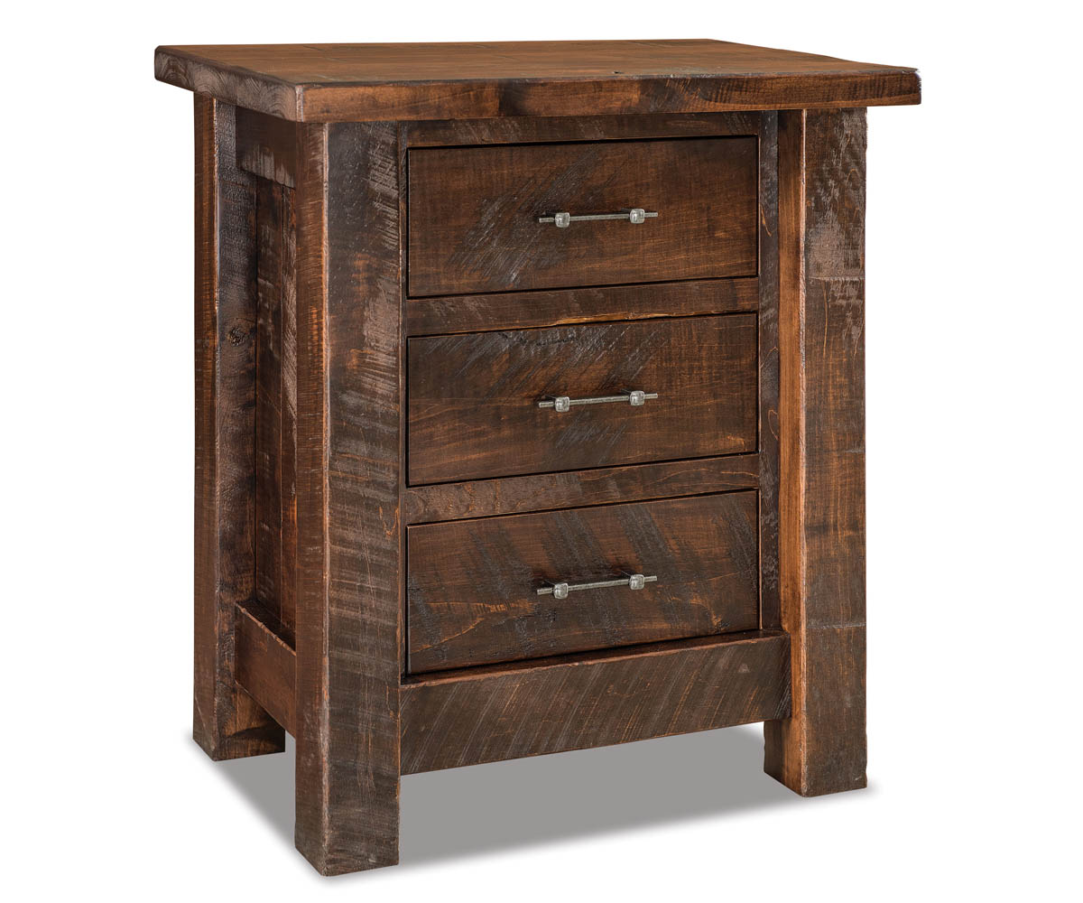 Vandella 3 Drawer Nightstand - 30"W 1 Vandella 3 Drawer Nightstand - 30"W