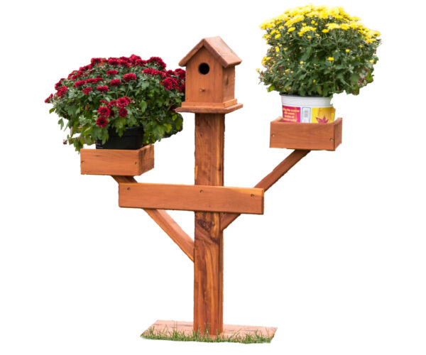 Large Birdhouse Planter